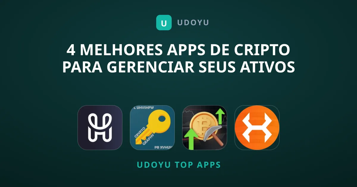 4 Melhores Apps de Cripto para Gerenciar seus Ativos